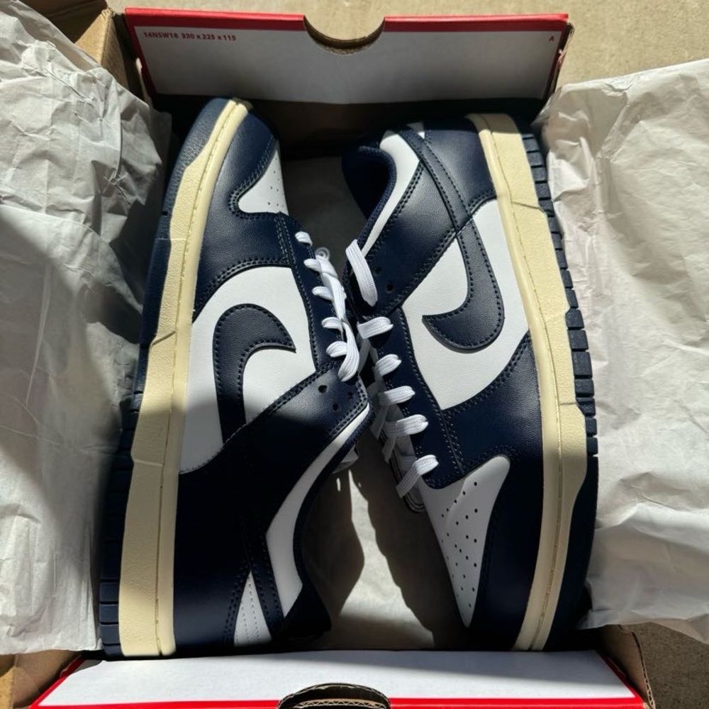 Vintage navy nike dunk